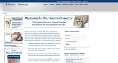 Desktop Screenshot of dissector.thieme.com